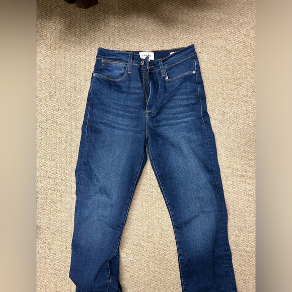 Le Super High Straight Frame Denim - Picture 2 of 5